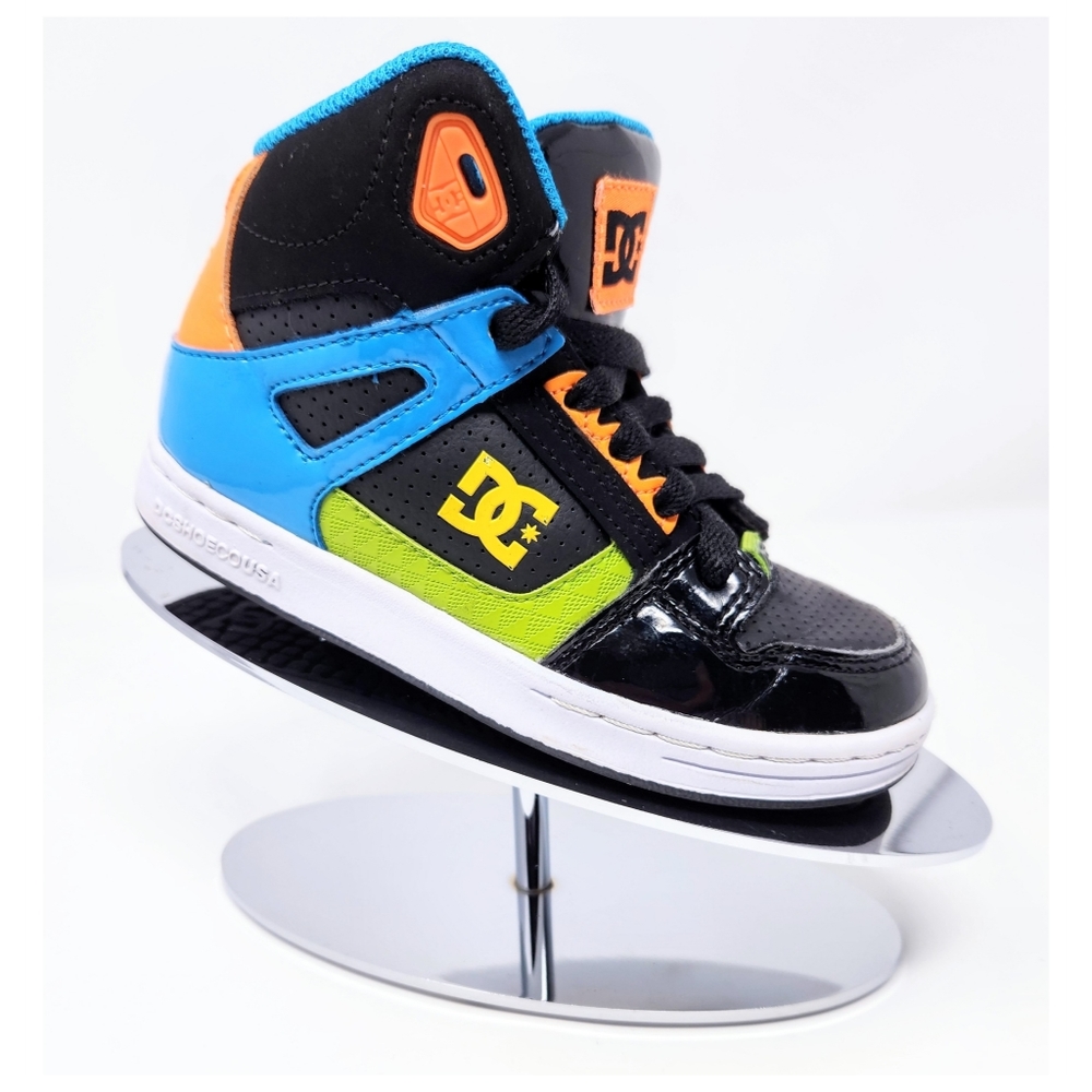 DC Youth's Rebound J skateboard sneakers Size 12
